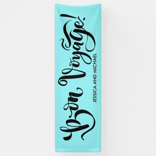 Bon Voyage Banner (Vertikal)