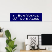 Bon Voyage Banner Poster (Heimbüro)