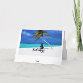 Bon Voyage Beach Urlaub Karte (Rückseite)