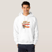 Bon Voyage Biplane Vintages Flugzeug Hoodie (Vorne ganz)