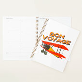 Bon Voyage Biplane Vintages Flugzeug Planer