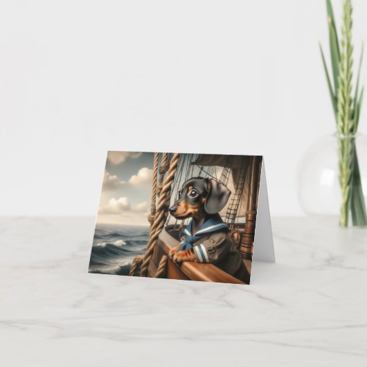 BON VOYAGE CARD ANKÜNDIGUNG (Vorderseite)