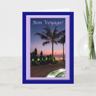 Bon Voyage Card Feiertagskarte
