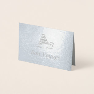 Bon Voyage Card Folienkarte