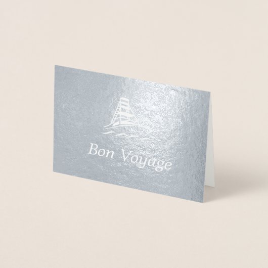 Bon Voyage Card Folienkarte (Vorderseite)