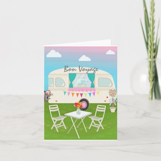 Bon Voyage Card Karte (Vorderseite)