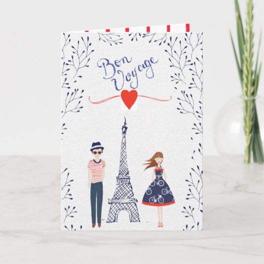 Bon Voyage Card Karte (Vorderseite)
