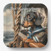 BON VOYAGE CARD PAPPTELLER (Vorderseite)