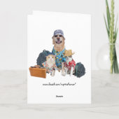 Bon Voyage Cruise Karte (Rückseite)