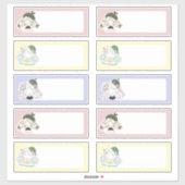 Bon Voyage Custom-Cut Vinyl Sticker (Blatt)