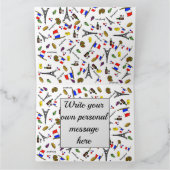 Bon Voyage French Themed Greetings Card Karte (Innenseite)