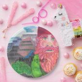 Bon Voyage Gnome Pappteller (Party)