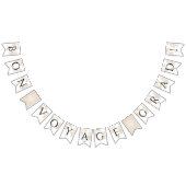 Bon Voyage Grad Adventure World Map Abschluss Wimpelkette (Alle)