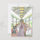 Bon Voyage Gute Reise Karte (Vorderseite)