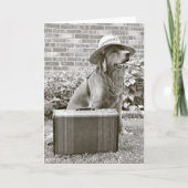 Bon voyage karte (Vorderseite)