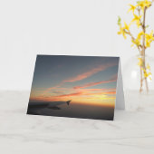 Bon Voyage, Karte (Gelbe Blume)