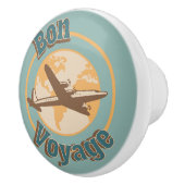 Bon Voyage Lassen Sie uns das Weltdesign bereisen Keramikknauf (Rechts)