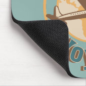 Bon Voyage Lassen Sie uns das Weltdesign bereisen Mousepad (Ecke)