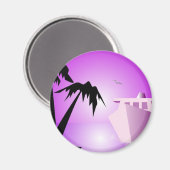 Bon Voyage Magnet (Vorderseite/Rückseite)