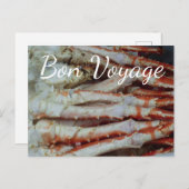 Bon Voyage - nach Alaska für die Postkarte von Red (Vorne/Hinten)