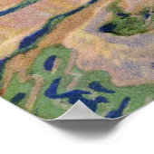 Bon Voyage Ocean Liner Seeseite Poster (Ecke)