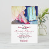 BON VOYAGE PARTY EREIGNIS INVITE EINLADUNG (Stehend Vorderseite)