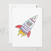 Bon Voyage Postkarte (Vorne/Hinten)