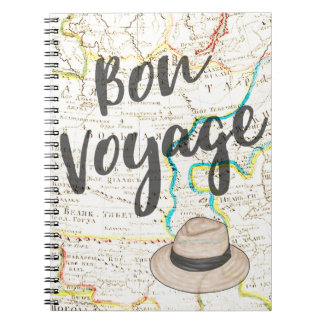 Bon Voyage Reise Notizblock