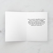 Bon Voyage Study Abroad Card Karte (Innenseite)