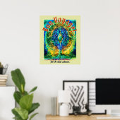 Bön Voyage Tree of the World Poster (Heimbüro)