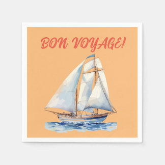 Bon Voyage Untersetzer Serviette
