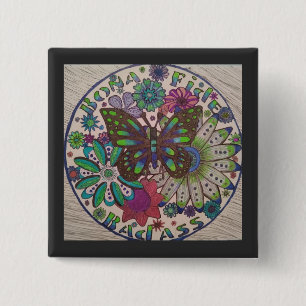 Bona Fide Badass Button