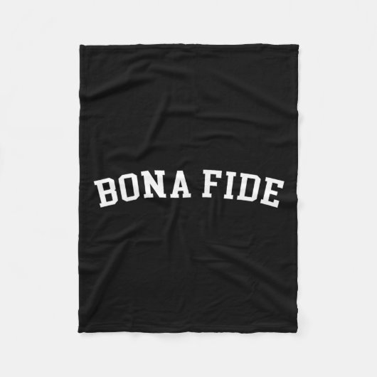 Bona Fide Fleecedecke (Vorderseite)