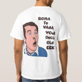 Bona to vada T Shirt (Rückseite)