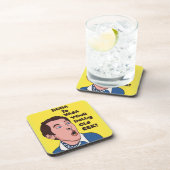 Bona to vada Tasse Getränkeuntersetzer (Rechte Seite)