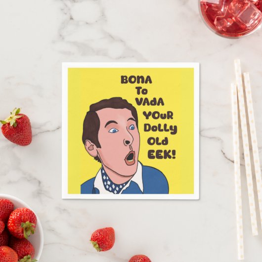 Bona to vada Tasse Serviette (Beispiel)