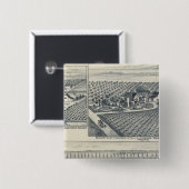 Bonacourt Ranch, Washington Colony, Kalifornien Button (Vorne & Hinten)