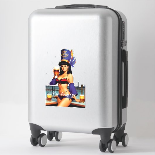 Bonafide Bar Maid Thunder_Cove Aufkleber (Koffer)