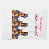 Bonafide Bar Maid Thunder_Cove Geschirrtuch (Horizontal)