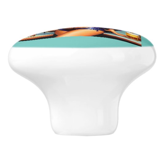 Bonafide Bar Maid Thunder_Cove Keramikknauf (Seitenansicht)