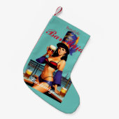 Bonafide Bar Maid Thunder_Cove Kleiner Weihnachtsstrumpf (Vorderansicht (hängend))
