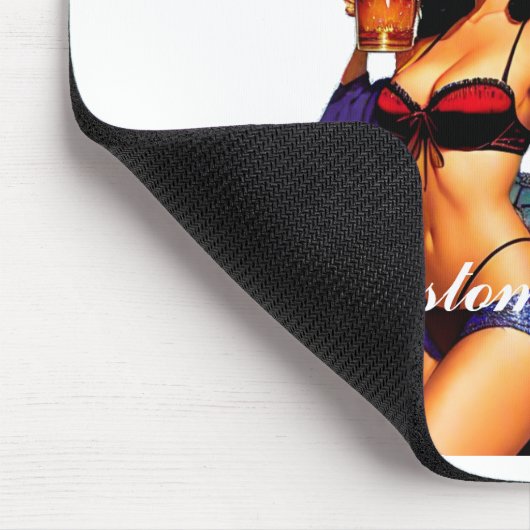 Bonafide Bar Maid Thunder_Cove Mousepad (Ecke)