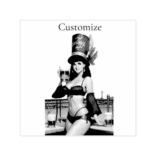 Bonafide Bar Maid Thunder_Cove Permastempel (Design)