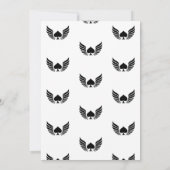 Bonafide Black Spades Tattoo Style Thunder_Cove Einladung (Rückseite)