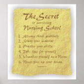 BonafideNurse_-_Secret_to_Surviving_Nursing_School Poster (Vorne)