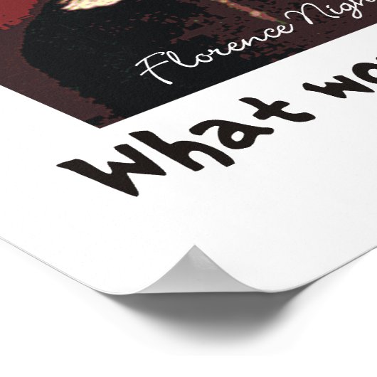 BonafideNurse_-_What_d_flo_do Poster (Ecke)