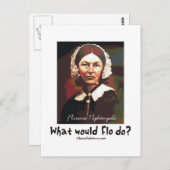 BonafideNurse_-_What_d_flo_do Postkarte (Vorne/Hinten)