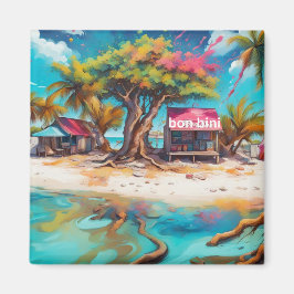 Bonaire Beach Shopping Magnet