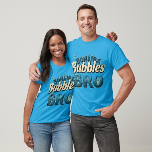 Bonaire bubbles bro T-Shirt (Unisex)