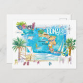 Bonaire Dutch Antilles Caribbean Island Feiertagspostkarte (Vorne/Hinten)